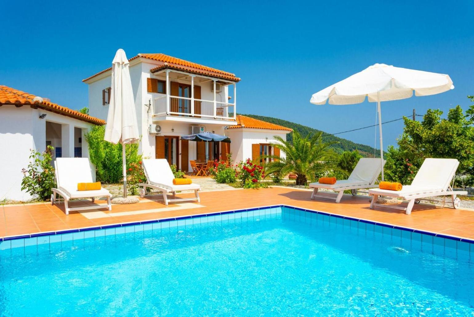 Villa Glafki Panormos  Exterior foto